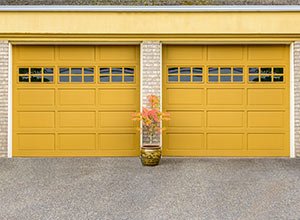 New garage door installation